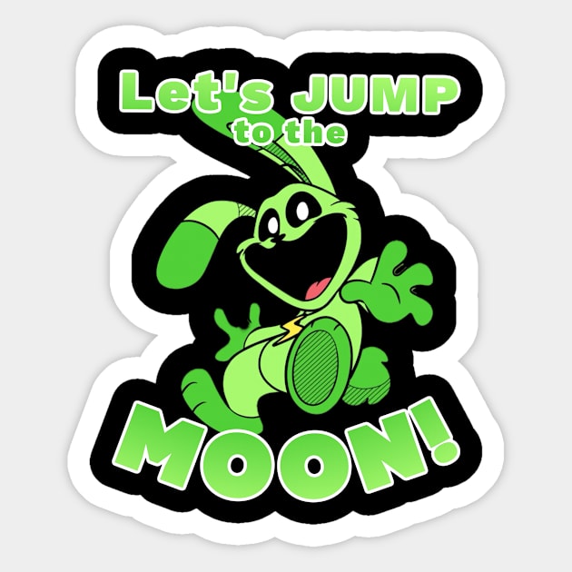 Hoppy Hopscotch JUMP! Sticker by Meatball_Jones